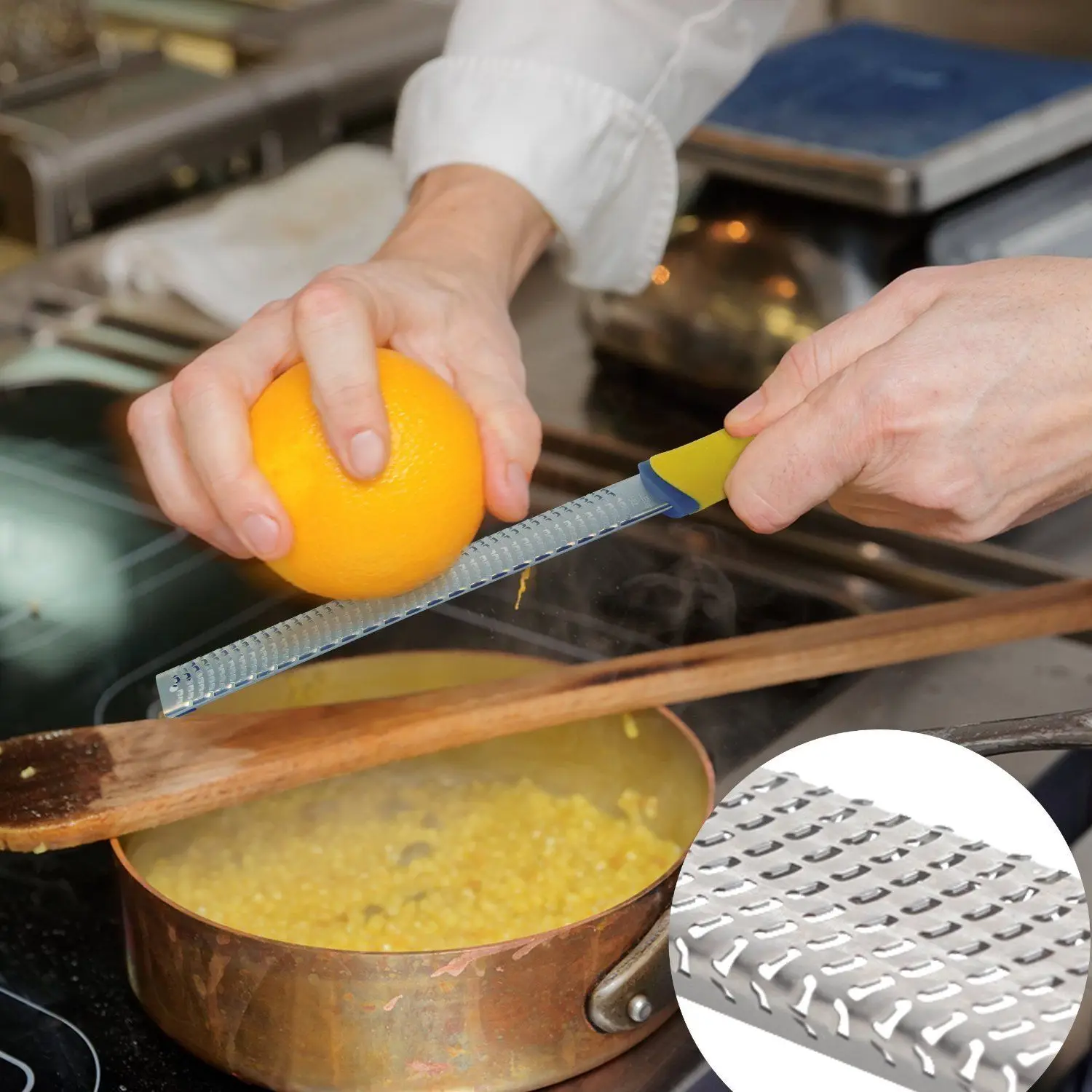 Microplane Классическая кухонная терка из нержавеющей стали для сыра лимона