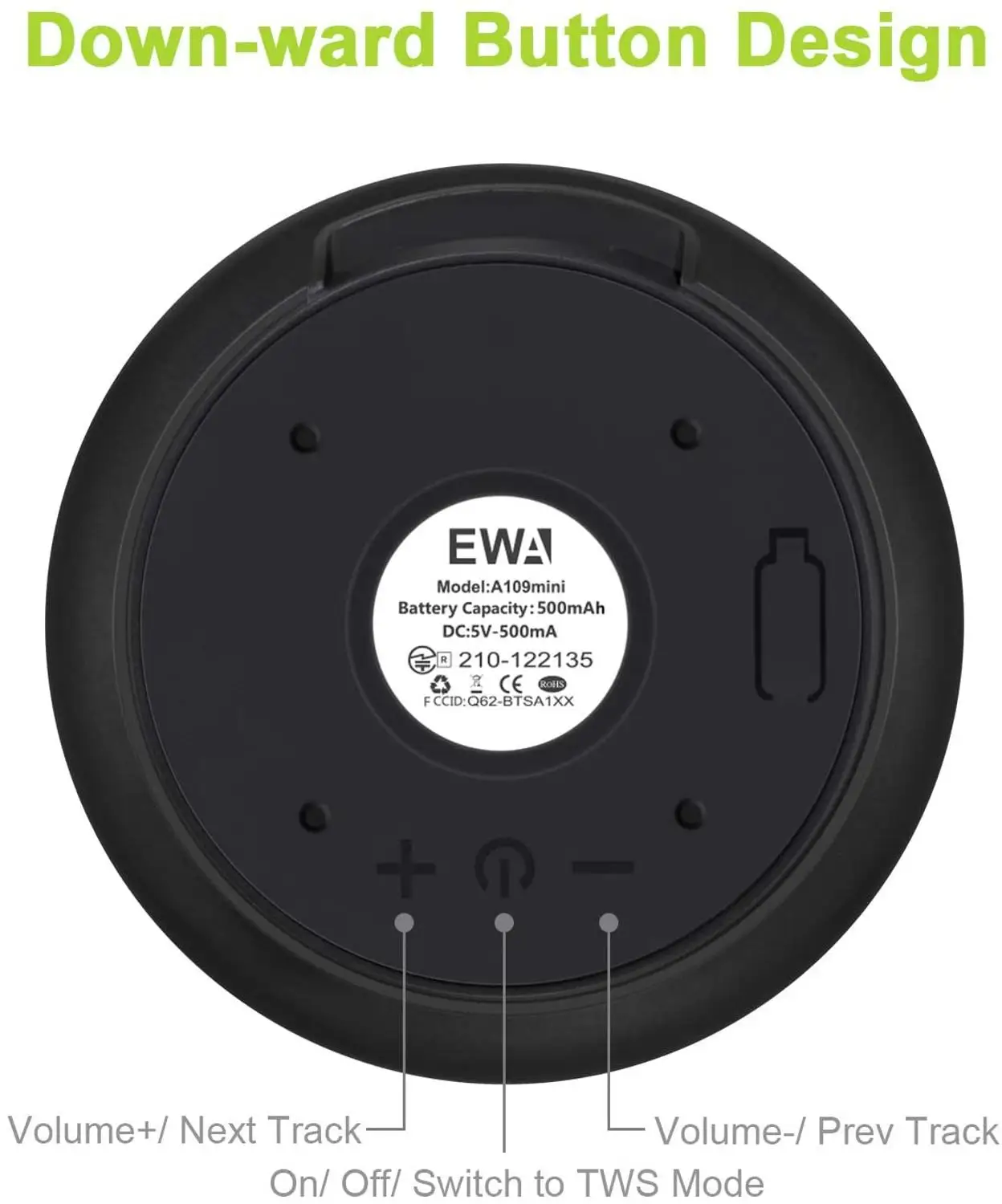 EWA A110Mini Wireless Bluetooth Speaker Portable