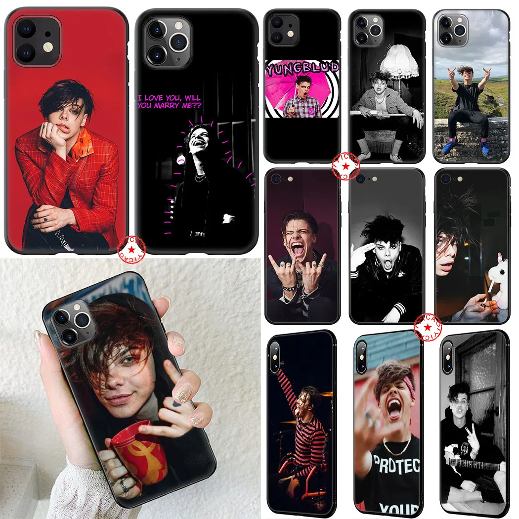 Yungblud Мягкий силиконовый чехол для телефона iPhone 11 Pro XR X XS Max 6 6S 7 8 плюс 5 5S SE