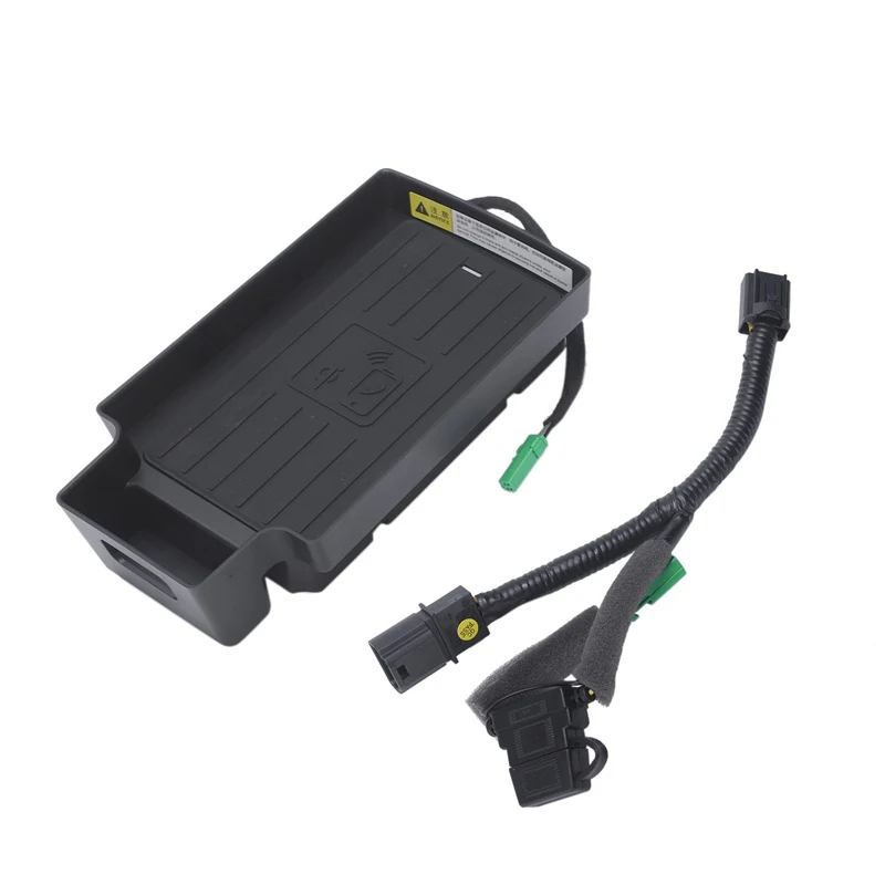 

10W Car Mobile Phone Qi Wireless Charging Pad Module Console Storage Box For Audi Q3 2013-2019 Car Accessories