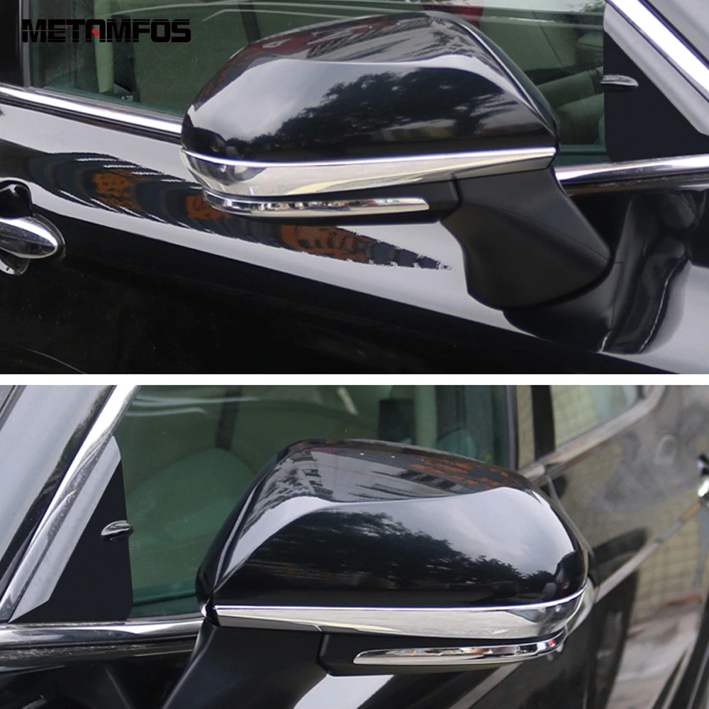 Для Toyota Camry XV70 2017 2018 2019 2020 хромированная накладка на зеркало заднего вида с