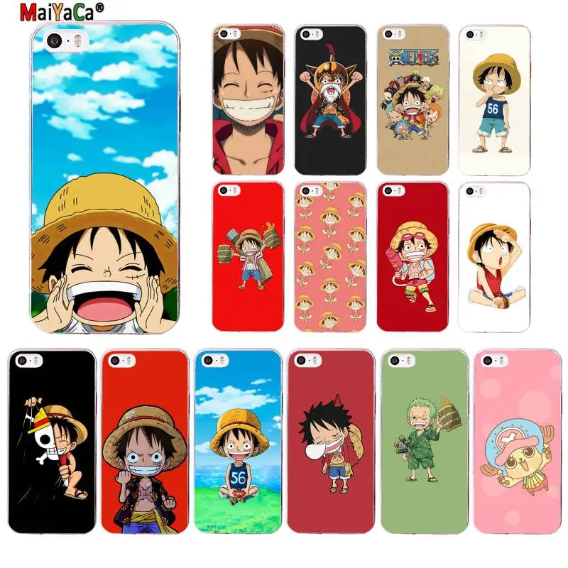

MaiYaCa One Piece Japan Anime Coque Shell Phone Case for iPhone 11 pro XS MAX 8 7 6 6S Plus X 5 5S SE XR cover