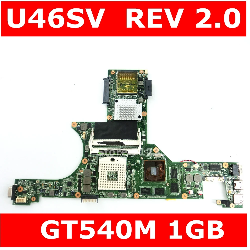 U46SV MAIN_BD._ 0 м/AS GT540M N12P-GS-A1 материнская плата REV2.0 для U46S U46SM Материнская ноутбука 100%