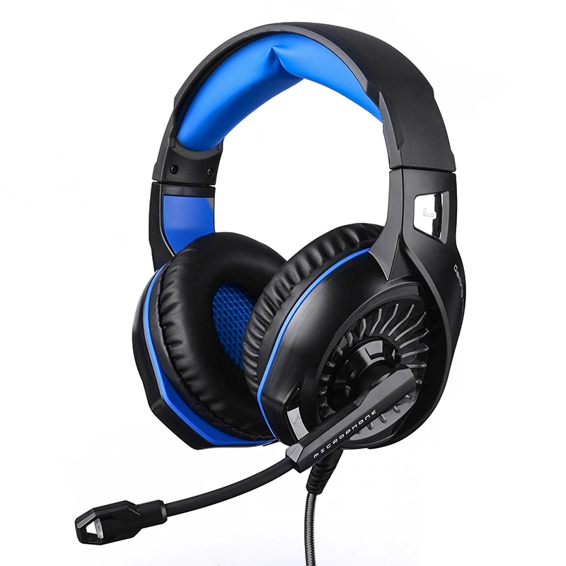 Wired A20 Gaming Headset LED Light Stereo Professional Computer Game Headphones Bass Mic For PS4 PC Xbox One X