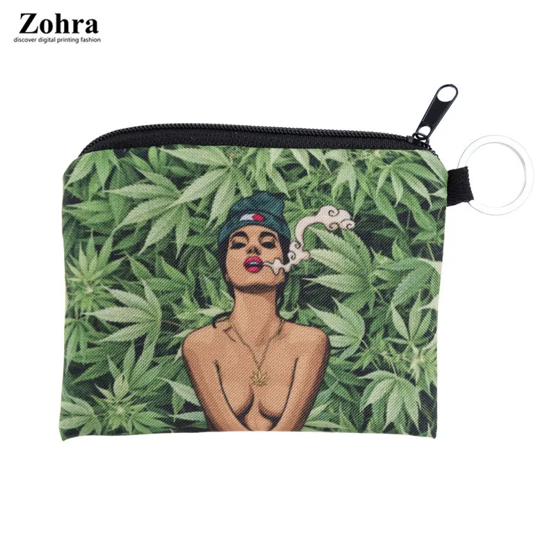 

Zohra New Style Design 3D Printed Carrying Purse Multi-functional Key Wallet Coin Bag Wallet