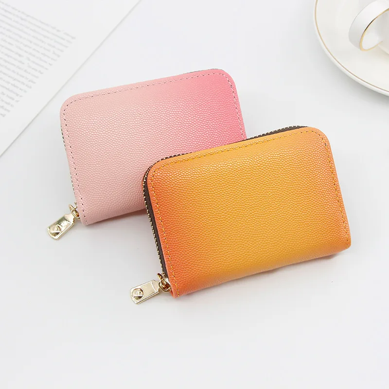 

New Style Colorful Creative Organ Wallet Card Holder Large-Volume Variety ID Card Package Card Clamp Wallet