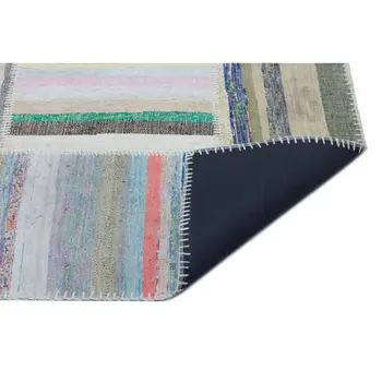 

Handmade Multicolor Vintage Patchwork Rug Area Rug 160x226 Cm-5'3''X7'5''