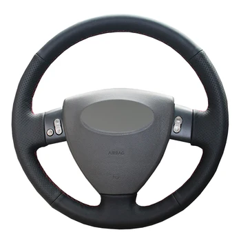 

Black PU Faux Leather Hand sewing Car Steering Wheel Cover for Chery A3 2008 2009 2010 Old A3
