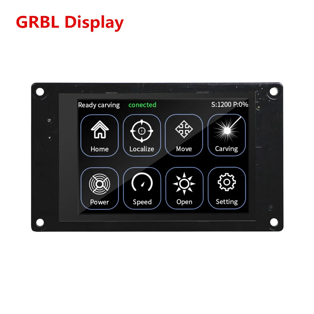 Tela de Toque Eixos para Laser Atualização Grbl Offline Controlador Tft35 Display Lcd Módulo 1.1 Monitor 3 3018 Pro Cnc