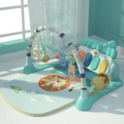 Tapis de gymnastique pour bébé, Puzzle avec son de Piano et musique, pour ramper, cadeau pour enfants de 6 à 18 mois 