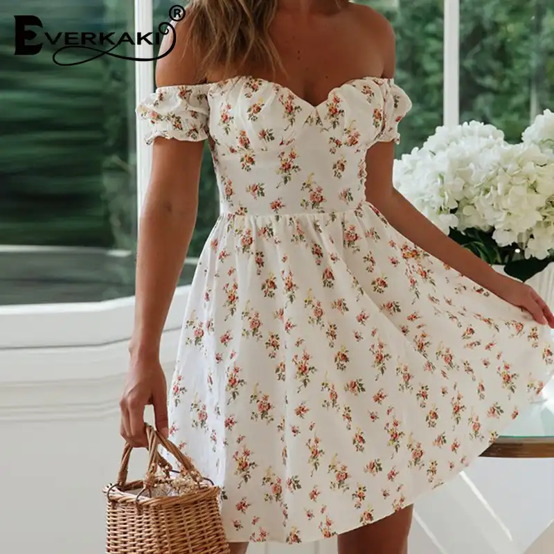 vestido boho aliexpress