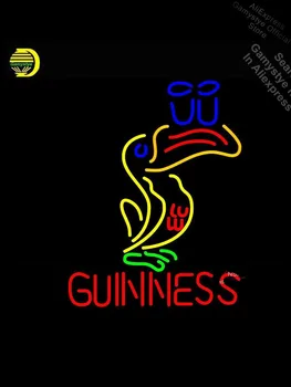 

Great Looking Multicolored Guinne NEON SIGN Neon light GLASS Bright Color Personalized Custom Neon Light Signs for Store Night