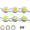 20 Pcs High Power 2 Pin 3W White LED Emitters 260-280Lm 3500K 4500K 6500K 10000K 20000K 30000K ► Photo 1/2