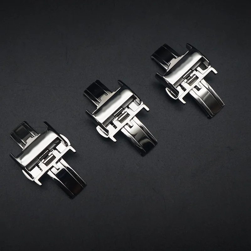 

Clasp For Longines L2 Silver Gold Rose Gold 12mm 14mm 16mm 18mm 20mm Fashion WatchBands Strap Clasp Stainless Steel Strap Buckle