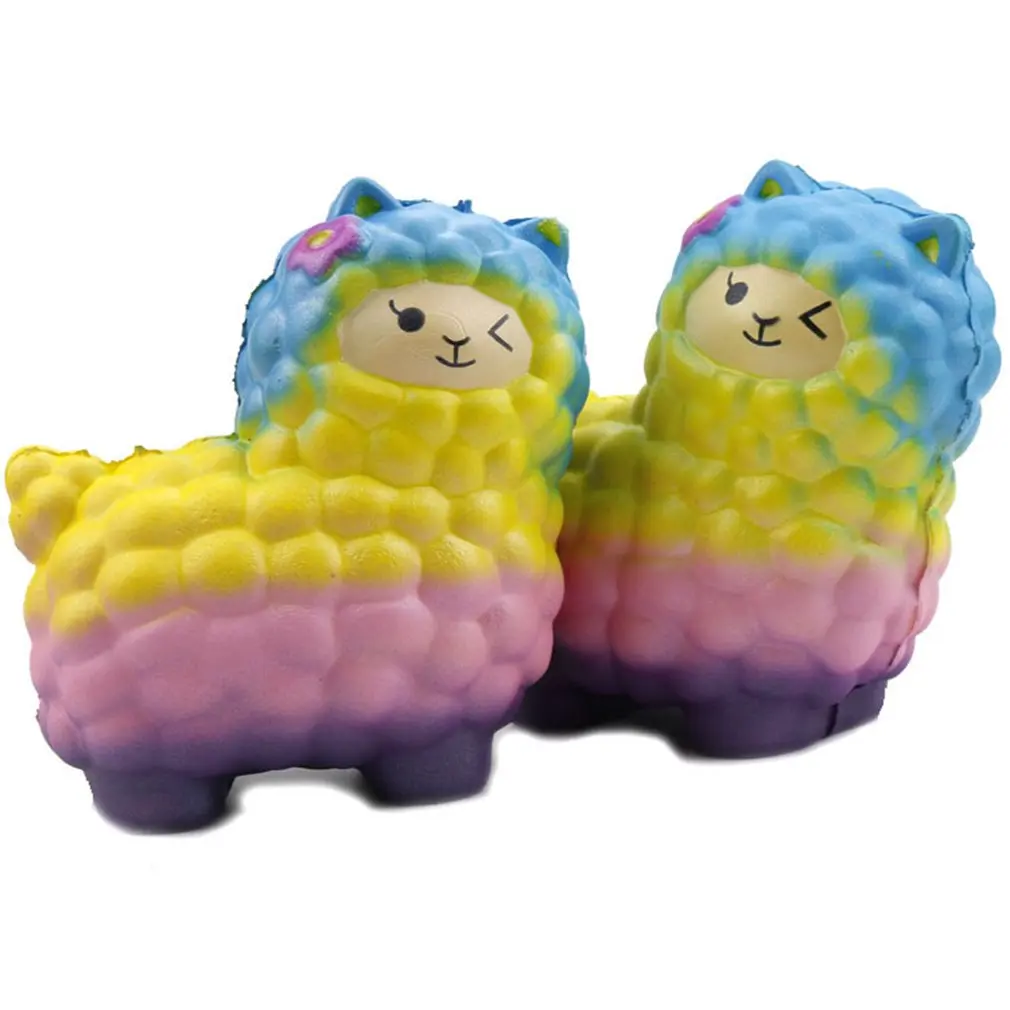 Kawaii милая форма овец ароматизированные игрушки практическое медленное нарастающее при сжатии Игрушки Анти-стрс лучший подарок снятие стресса мягкое игрушка для ребенка