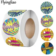 

100-500pcs thank you Cartoon Children Stickers Skateboard Guitar Suitcase Waterproof scrapbooking Sticker Kid Graffiti Toy