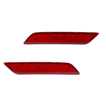 

1 Pair Red Color LED Rear Bumper Reflector Marker Lights Driving and Brake Light for Honda for Civic Sedan 2013 2014 2015