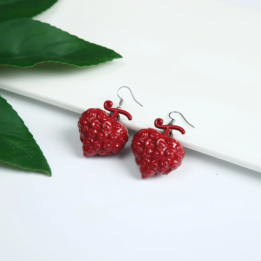 One Piece Earrings Devil Fruits Ope Ope No Mi Free Shipping