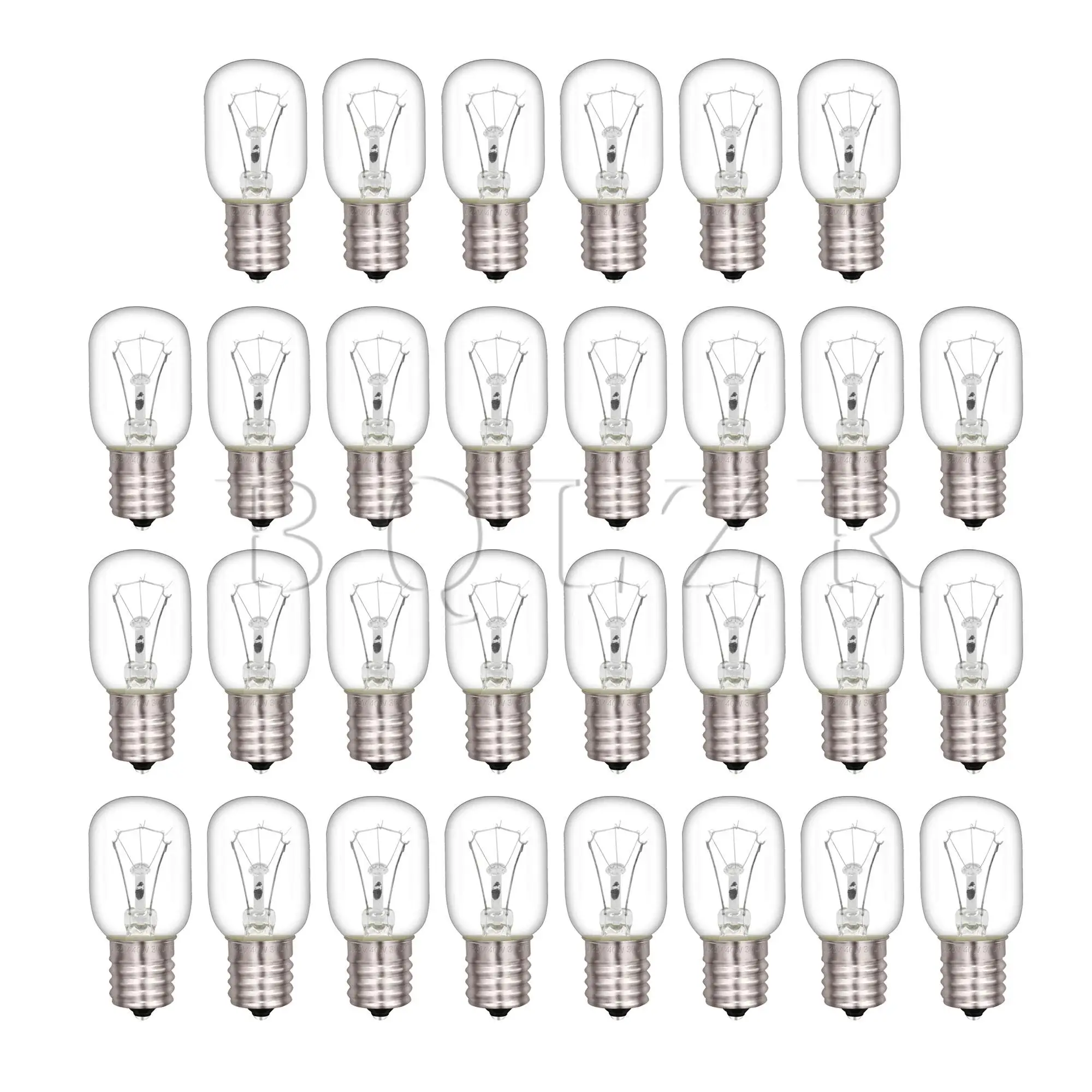 

BQLZR 30x Transparent Microwave Oven 8206232A Light Bulb Replacement for Roper