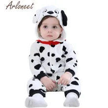 ARLONEET/пальто с рисунком животных; зимнее пальто для новорожденных девочек; комбинезон; Верхняя одежда с капюшоном; хлопковое Детское пальто; Пижама для мальчиков