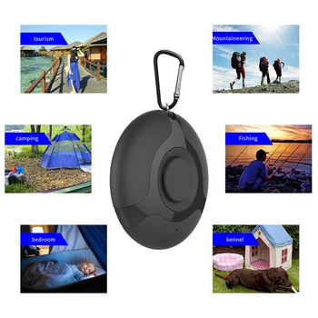 

1PC USB Mosquito Repellent Infinite Ultrasonic Circulating Wave Rat Repellent Portable Outdoor Activity Camping Insect Repellent