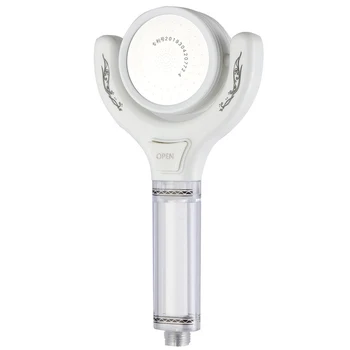 

Handheld Shower Head Easy Install Dormitory ABS Multifunctional High Pressure 360 Degree Rotation Double Nozzle Home Bathroom
