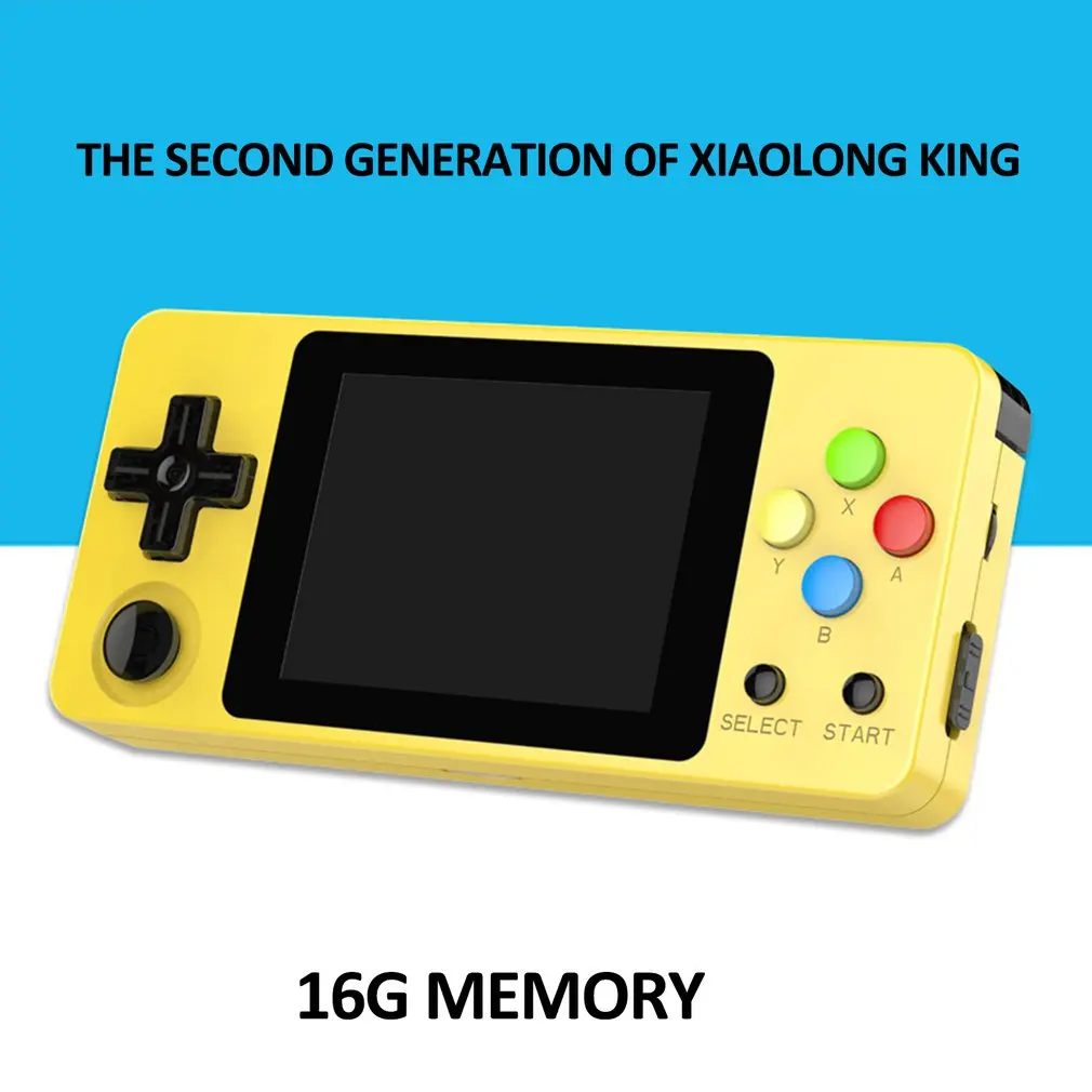 New version LDK game 2.6 inch Screen Mini Handheld Game Console Nostalgic Children Retro game Mini Family TV Video Consoles