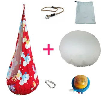 

New Unicorn Design Children Hammock Garden Furniture Swing Chair Indoor Outdoor Hanging Seat Child Swing Seat Patio Portable