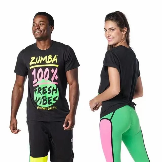 florero sector Muestra Zumba Wear New Cheap Women's Yoga Wear Aerobics Running Wear Fitness Wear  Short Sleeve zumba Wear T-shirt Men's Sports Tops _ - AliExpress Mobile