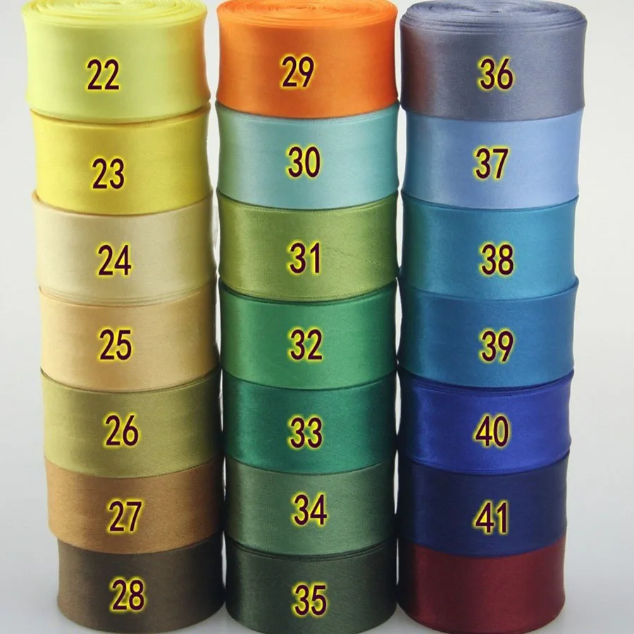 25mm(1") Polyester Bias Binding Tape Satin Bright Ironed Single Fold Table Cloth Garment Quilt Craft Sewing Accessories