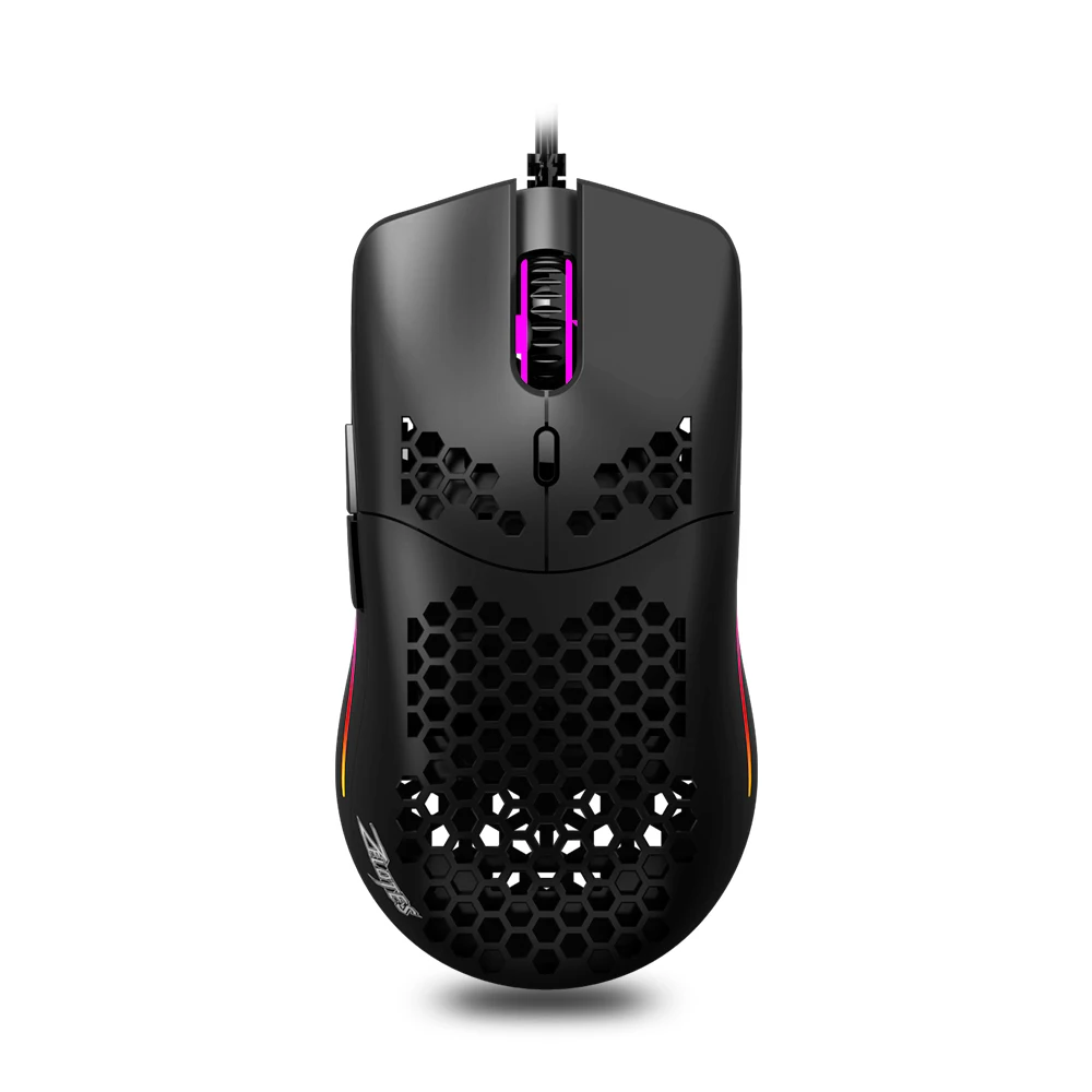 

Lefon M700 PMW3389 RGB Gaming Mouse Lightweight Honeycomb Shell Ergonomic Mice with Soft rope Cable For Computer Gamer