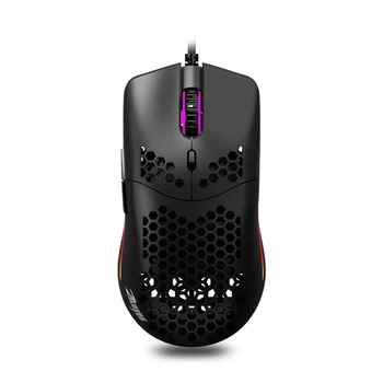 

Lefon M700 PMW3389 RGB Gaming Mouse Lightweight Honeycomb Shell Ergonomic Mice with Soft rope Cable For Computer Gamer