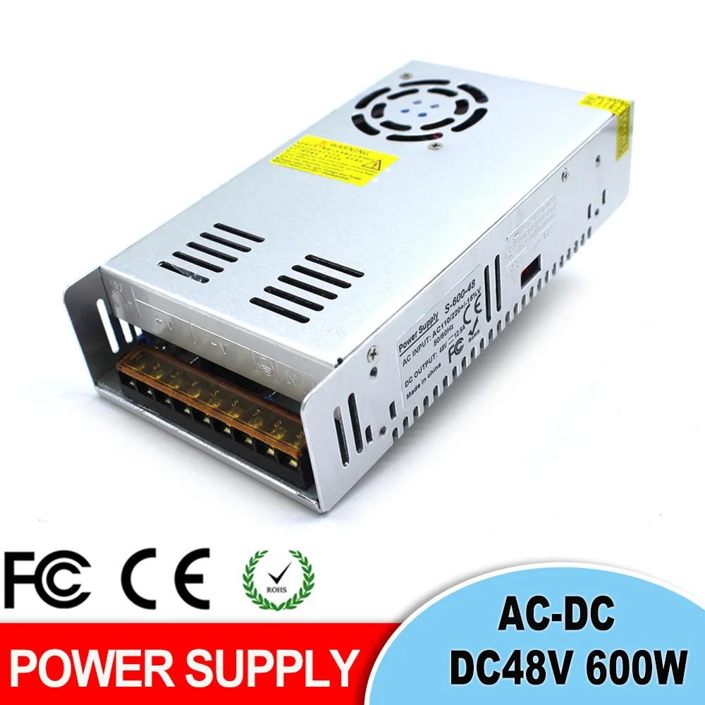AC-DC источник питания DC 12V 13 8 V 15V 18V 24V 27V 28V 30V 32V 36V 42V 48V 60V 300W 350W 360W 400W 480W 500W 600W