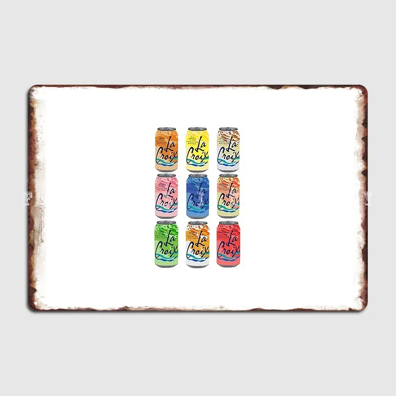 

La Croix Poster Metal Plaque Club Home Pub Garage Vintage Mural Painting Tin Sign Poster