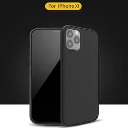 Чехол для телефона iPhone 11 Pro MAX 7 6 6s 8 X Plus 5 5S SE XR XS Max, однотонный Ультратонкий Мягкий полиуретановый чехол, карамельный цвет, задняя крышка E0