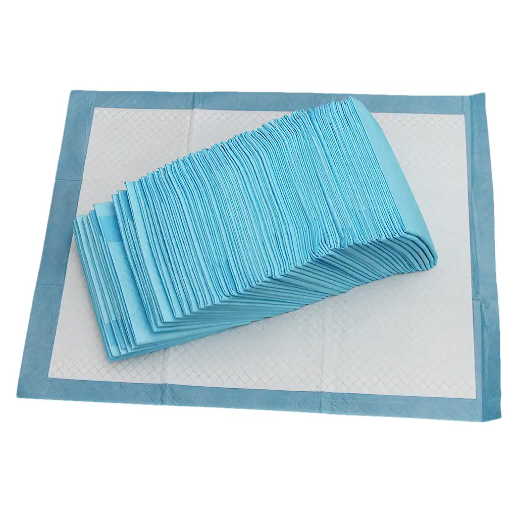 blue pee pads