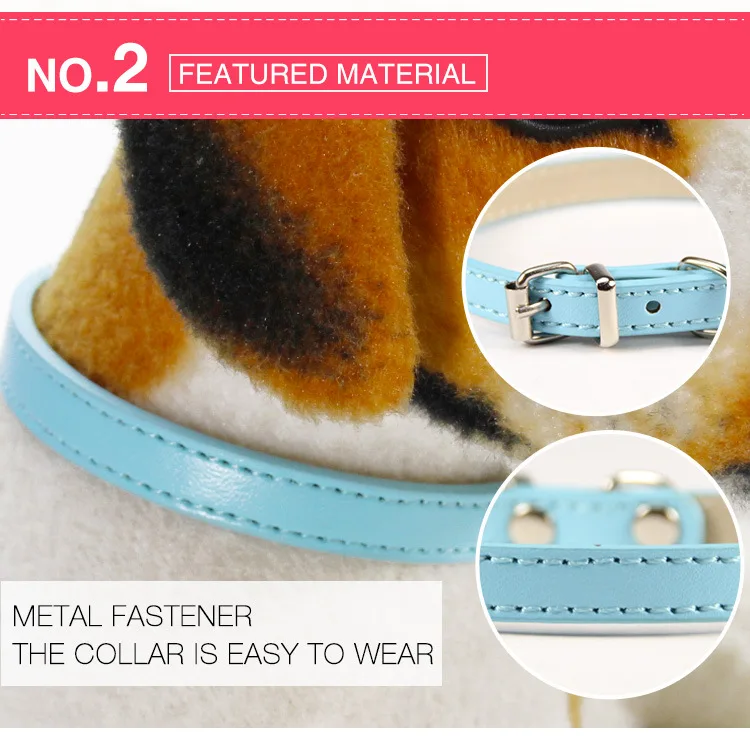 Coloful Pet Puppy Collar With Bell Adjustable Buckle Kitten Pet Supplies Cat Accessories Collar For Big Middle Dog 1PCS 5Size