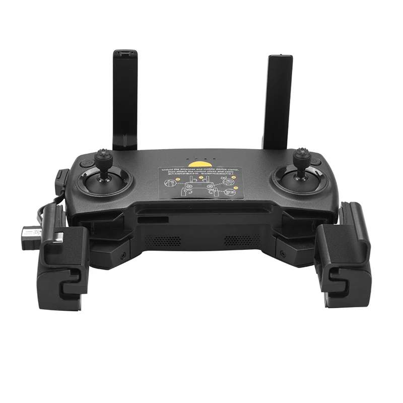 1 쌍 원격 제어 마운트 전화 케이스 홀더 스탠드 브래킷 DJI Mavic 2/Mini/Pro/Air Spark 용 확장 클립 휴대..