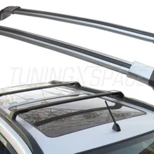 Серебряный багажный перекладин поперечные стержни на крышу рейка Подходит для Nissan rogue x-trail 2006-2012