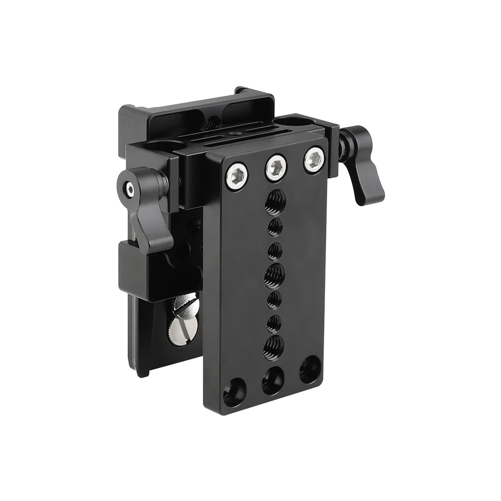 CAMVATE  Manfrotto Quick release Connect Adapter With Sliding Mounting Plate&15mm Rod Clamp For Manfrotto 577/501/504/701 Tripod
