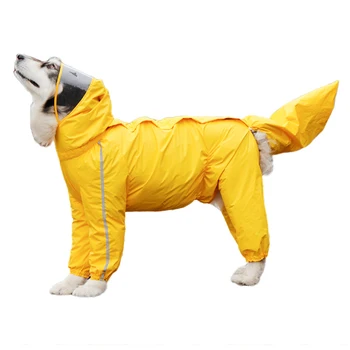 

Pet Cat Dog Raincoat Hooded Reflective Puppy Small Dog Rain Coat Waterproof Jacket for Dogs Soft Breathable Mesh Dog Clothes