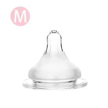 

Baby Pacifier Soft Silicone 3D Nipple Real Touching Toddler Feeding Appease Infant Milk Water Feeder DXAD