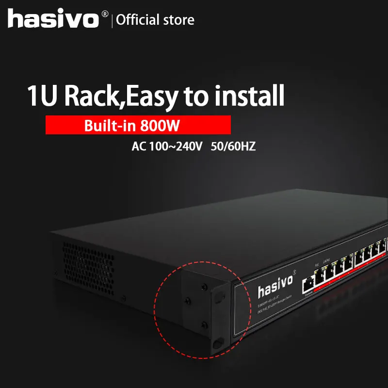 Hi power PoE управляемый коммутатор с 4x90 Вт PoE гигабитный порт 4x30 Вт PoE гигабитный порт подходит для Hi power камеры и устройств