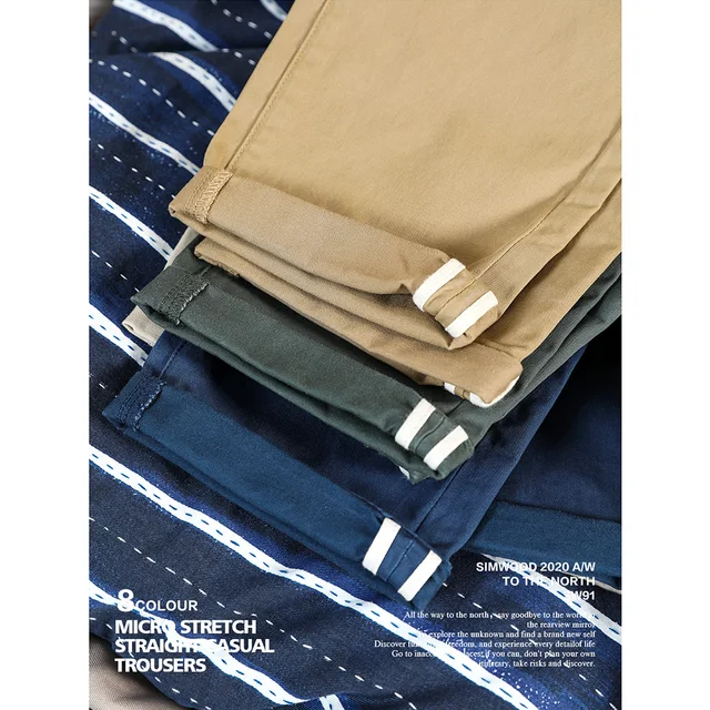 Classical slim fit chinos