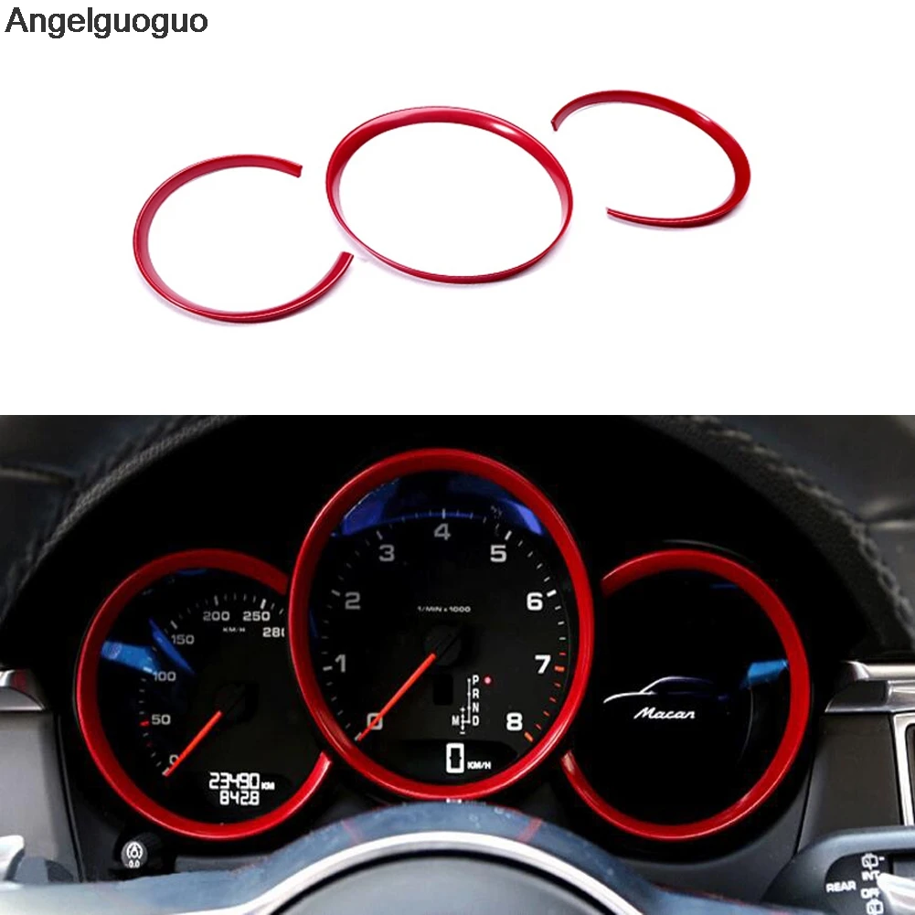Angelguoguo Car dashboard decorative light strip for PORSCHE Cayenne Panamera Boxster