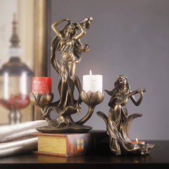 Girl Candlestick Aromatherapy Candlelight Romantic Dinner Hall Cafe Projects Candle Holders
Girl Candlestick Aromatherapy Candlelight Romantic Dinner Hall Cafe Projects Candle Holders