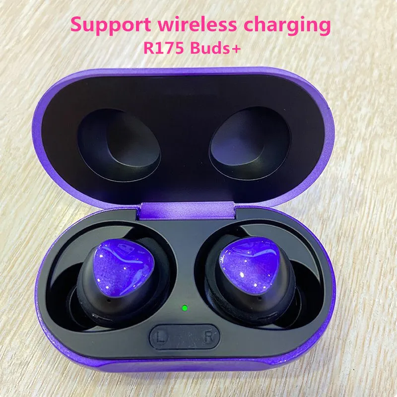 

R175 Buds Plus Wireless Charging Sport headset Waterproof Stereo Bluetooth earphone Buds+ For Samsung For iPhone Xiaomi Huawei