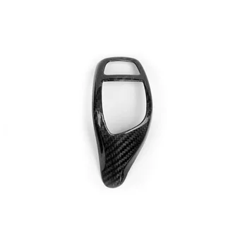 

Car-styling For BMW F01 F07 F10 F20 F30 LHD Carbon Fiber Gear Knob Cover Glossy Finish Inner Trim Kit Drift Accessories Part