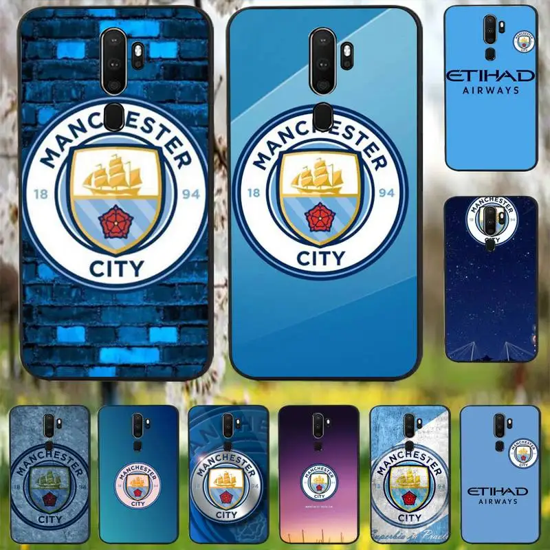 0 Мягкий ТПУ Manchester City полотенце с логотипом команды чехол для телефона Oppo Reno2 Z 2Z