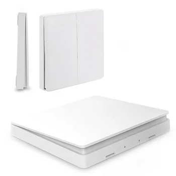 

Xiaomi Wall Switch Light Remote Control ZiGBee Wifi Double Single Key Switch Control Wall Remote Control Switch